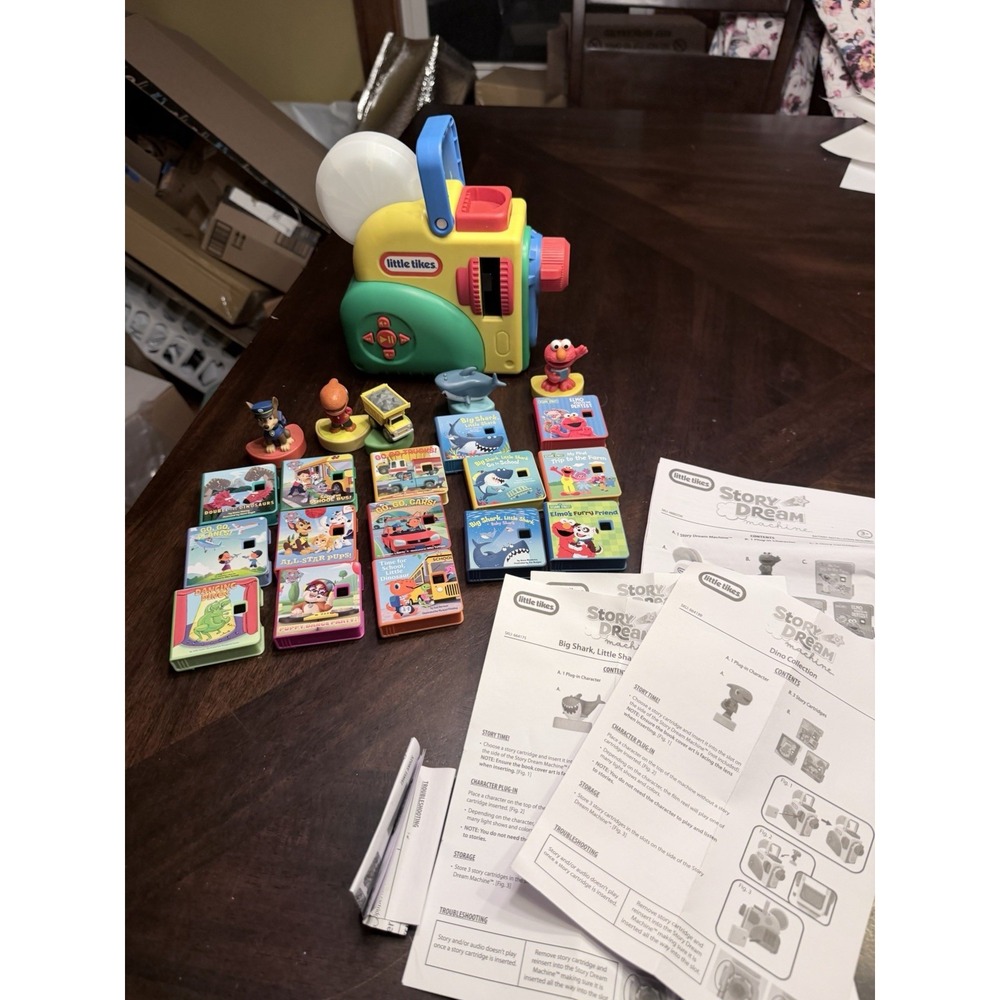 Little Tiles Story Dream Machine Projector 15 Bucks Five Character Characters